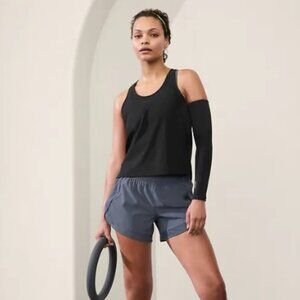 Athleta Navigate Tank Medium Black Tank Top